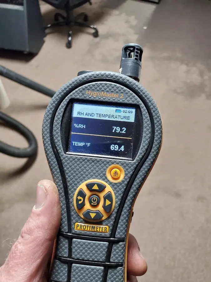 Moisture meter humidity assessment for Mold Remediation & Removal in St. George